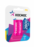 Аккумулятор R6 (AA) Ni-Mh 2800MAh Космос