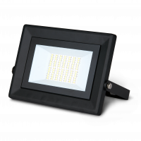 Прожектор светодиодный ДО-50Вт 6500К IP65 6500К черный Qplus Gauss