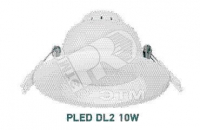 Светильник светодиодный PLED DL2  10W  Fr/Wh 6500K/740Lm 230V/50Hz Jazzway