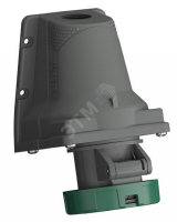 Розетка для монтажа на поверхность Easy&Safe 432ERS2W 32A 3P+N+E IP67 2ч