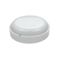Светильник светодиодный ДБП-12W 940lm 4000K ECO IP65  D160*53 ЖКХ круглый c оптико-аккустическим сен