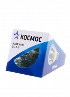 Лампа галогенная КГМ 50вт 220в GU5.3 50мм 38 град. Космос