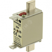 Предохранитель NH 50A 500В GL/GG 000 двойная индикация, 50NHG000B