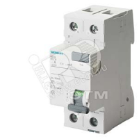 Выключатель дифференциального тока УЗО тип AC 63A 1П 30мА 230V 2 модуля N-LEFT