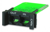 Модуль для защиты сетевых линий  REPLACEABLE, RACKMOUNT, 1U, CAT 6 NETWORK SURGE PROTECTION MODULE