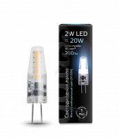 Лампа светодиодная LED 2вт 220в G4 белый капсульная Gauss