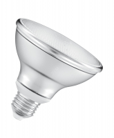 Лампа светодиодная LED 10W Е27 (замена 75Вт),дим,36°,теплый белый свет, PARATHOM,PAR30 Osram