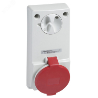 РОЗ PNLРОЗЕТКА INTERL 16A 4P 400V IP44