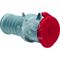 Розетка кабельная 363C9 63А 3P+E IP44 9ч
