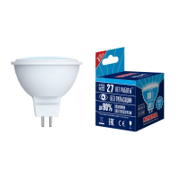 Лампа светодиодная LED-JCDR-10W/NW/GU5.3/NR Форма JCDR, матовая. Серия Norma. Белый свет (4000K). Ка
