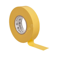 Изолента ПВХ желтая 19 мм 20 м. Temflex 1300