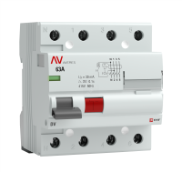 Устройство защитного отключения DV 4P 40А/300мА (AC) AVERES