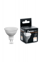 Лампа светодиодная LED 6вт 230в GU5.3 дневной Feron.PRO OSRAM