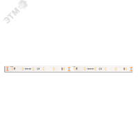 LED лента 5.3W/m 24V 3000K 40m x08mm IP20 SMD2835 80 LED/м (упаковка 5 м)