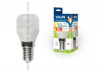 LED-Y27-3W/WW/E14/FR/Z Лампа светодиодная для холодильников. ТМ Volpe Матовая колба. Материал корпус