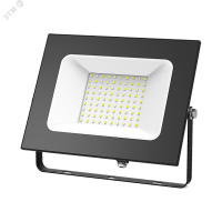 Прожектор светодиодный Elementary ДО-150Вт 12800lm IP65 6500K, черный Gauss