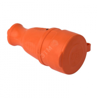 Роз. перенос. с защитной крышкой каучуковая цветная 230В 2P+PE 16A IP44 EKF DIY