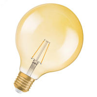 Лампа светодиодная филаментная LED 2,5Вт E27 2400К 220лм винтаж 230V GOLD (замена 22Вт) Deco FIL  OS