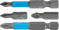 Биты WP сталь S2 с насечкой Профи PZ1х50мм (10шт)