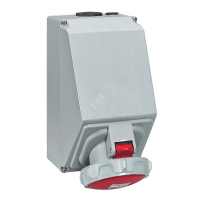 Розетка накладная - 125А - 3К+З - 380В - IP67