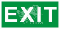 Пиктограмма ПЭУ 012 «Exit» (210х105)