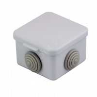 Коробка распаячная КМР-030-036 пылевлагозащитная 4 мембранных ввода (65х65х45) PROxima
