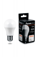 Лампа светодиодная LED 13вт Е27 дневной Feron.PRO OSRAM