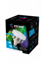Лампа светодиодная LED 100Вт 220В E40 D186х228 6500К дневной 9200 Лм Космос