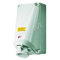 Розетка настенная механическая блокировка DODSCH 32А 2Р+E IP44