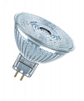 Лампа светодиодная LED 8Вт GU5.3 3000К 621лм спот 12V CL (замена 50Вт) MR16   OSRAM Parathom
