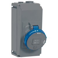 Розетка на поверхность IP67 3K+З 230v 63А Hypra
