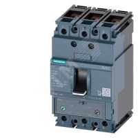 Выключатель в литом корпусе 3VA1 IEC типоразмер 160 класс отключающей способности M ICU=55кА 415В 3P