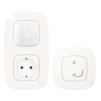 Valena Allure with NETATMO  Стартовый пакет.  Шлюз WiFi + умная розетка 2К+З 16А 230В + главный бесп