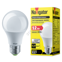 Лампа светодиодная LED 12вт 24/48в Е27 белый