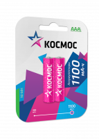 Аккумулятор R03 (AAA) Ni-Mh 1100MAh BL2 Космос
