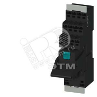 КОМПАКТНОЕ ВТЫЧНОЕ СОГЛАСУЮЩЕЕ РЕЛЕ 115V AC, 4 П КОНТАКТА, СВЕТОДИОД КРАСНЫЙ ЦОКОЛЬ С ЛОГИЧЕСКОЙ ИЗО