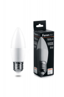 Лампа светодиодная LED 9вт Е27 дневной матовая свеча Feron.PRO OSRAM