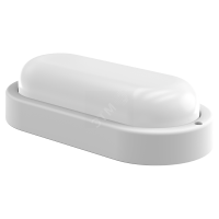 Светильник светодиодный ДБП-12W 940lm 4000K ECO IP65 198*96*53  ЖКХ овал Gauss