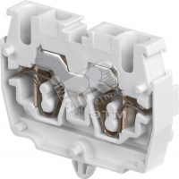 Клемма пружинная DH2.5/5.2L 2.5мм.кв. серая