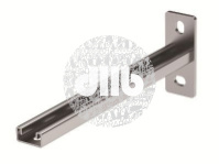 Консоль одиночная, 41х21 мм, осн.600, INOX 304