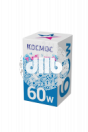 Лампа накаливания декоративная ДШ 60вт 230в E14 прозрачная (шар) Космос
