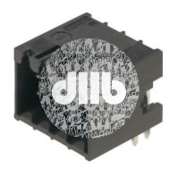 Соединитель штекерный на печатную плату S2L-SMT 3.50/32/90G 3.2SN BK BX