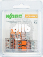 Клемма WAGO 3x0.08-2.5(4)мм (6шт)
