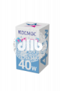 Лампа накаливания декоративная ДШ 40вт 230в E27 прозрачная (шар) Космос