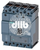 Выключатель в литом корпусе 3VA1 IEC типоразмер 160 класс отключающей способности M ICU=55кА 415В 4P