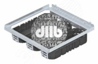Комплект для монтажного основания UZD250-3 3xGB3 (сталь)