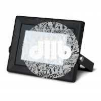 Прожектор светодиодный ДО-30Вт 6500К IP65 6500К черный Qplus Gauss