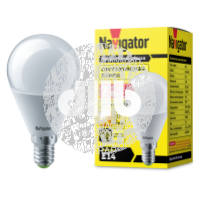 Лампа светодиодная LED 7вт E14 теплый шар