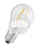 Лампа светодиодная филаментная диммируеммая LED 8Вт E27 2700К 806лм груша 230V CL (замена 60Вт) A FI
