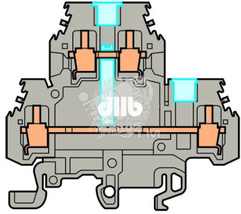 Клемма винтовая M6/8.D1 6мм.кв
